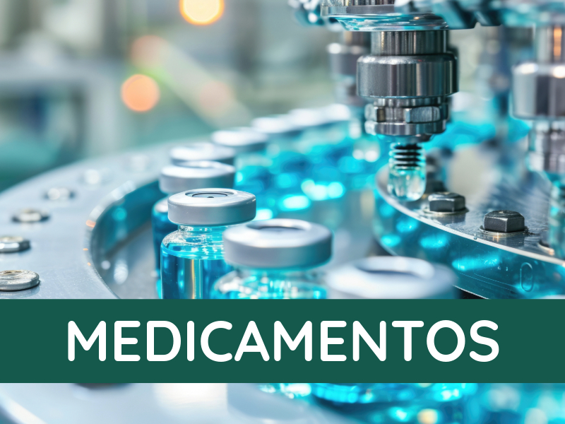 linha de medicamentos da Alfalagos LTDA.